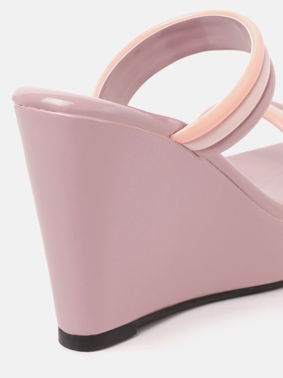 DressBerry Strappy Wedge Heels