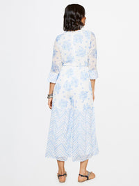 Global Desi Women Printed Round Neck Basic Jumpsuit