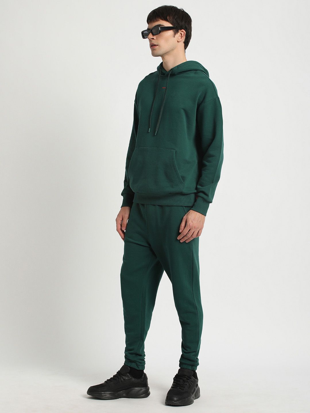 THE BEAR HOUSE Hooded Pure Cotton Pullover Sweatshirt
