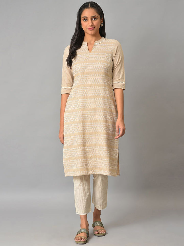 AURELIA Geometric Kurta