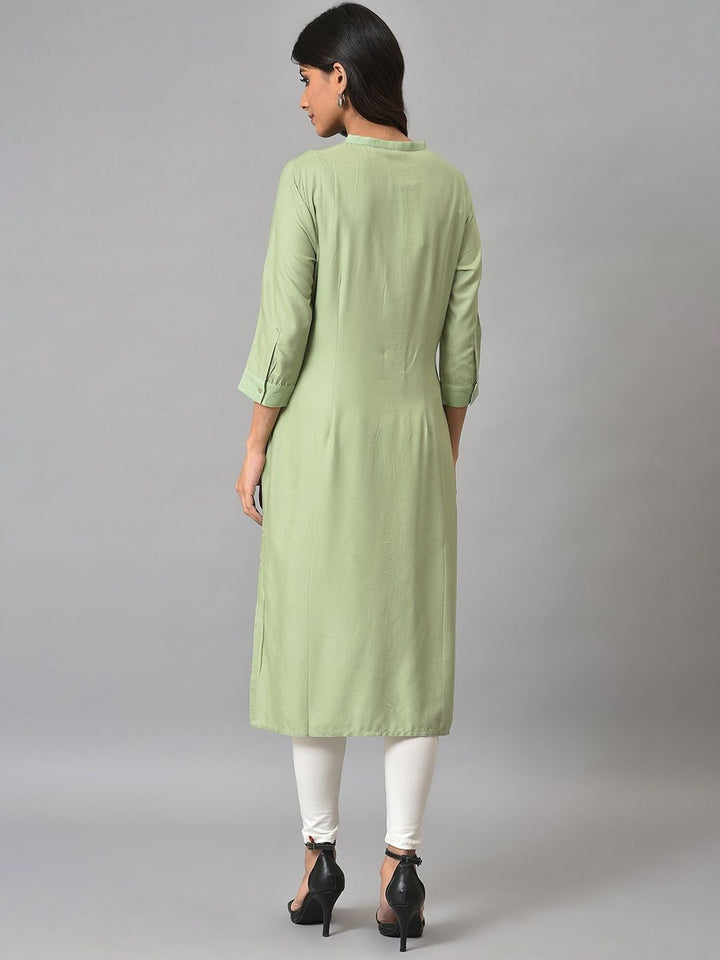 W Women Ethnic Motifs Printed Pastels Kurta