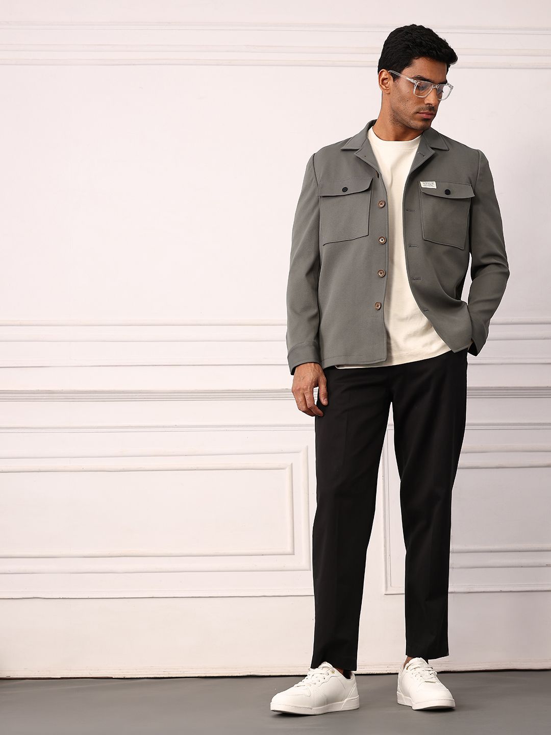 Mr Bowerbird Double Pocket Resort Collar Tailored Jacket