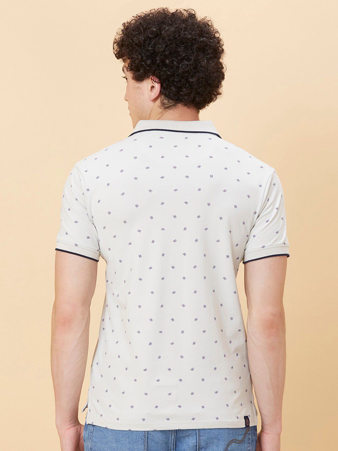 Being Human Conversational Printed Polo Collar Casual T-shirt