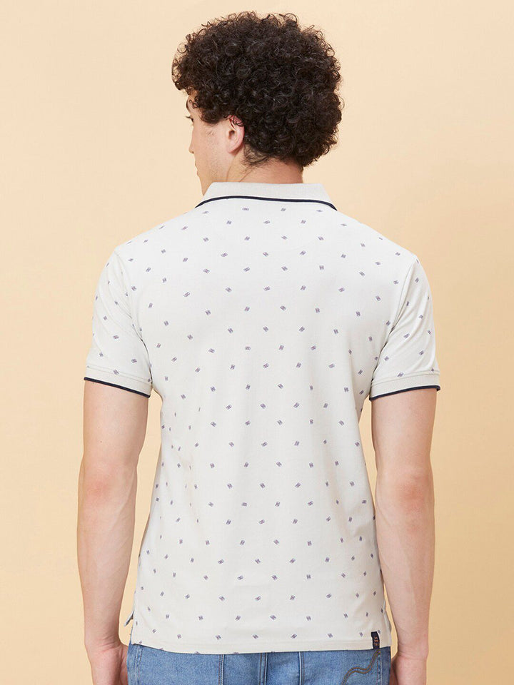Being Human Conversational Printed Polo Collar Casual T-shirt