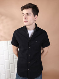The Indian Garage Co Men Black Casual Shirt