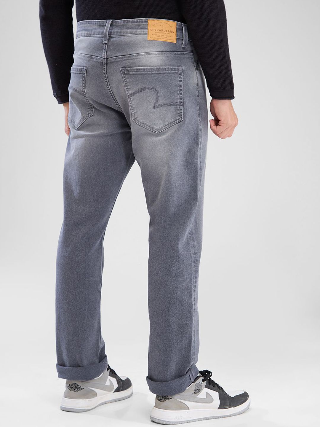 SPYKAR Men Heavy Fade Mid Rise Stretchable Jeans