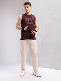 HRX by Hrithik Roshan Men Typography Printed Training T-shirt
