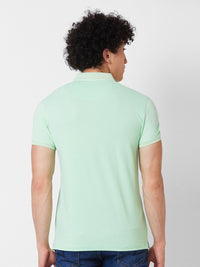 SPYKAR Polo Collar Slim Fit Cotton T-shirt
