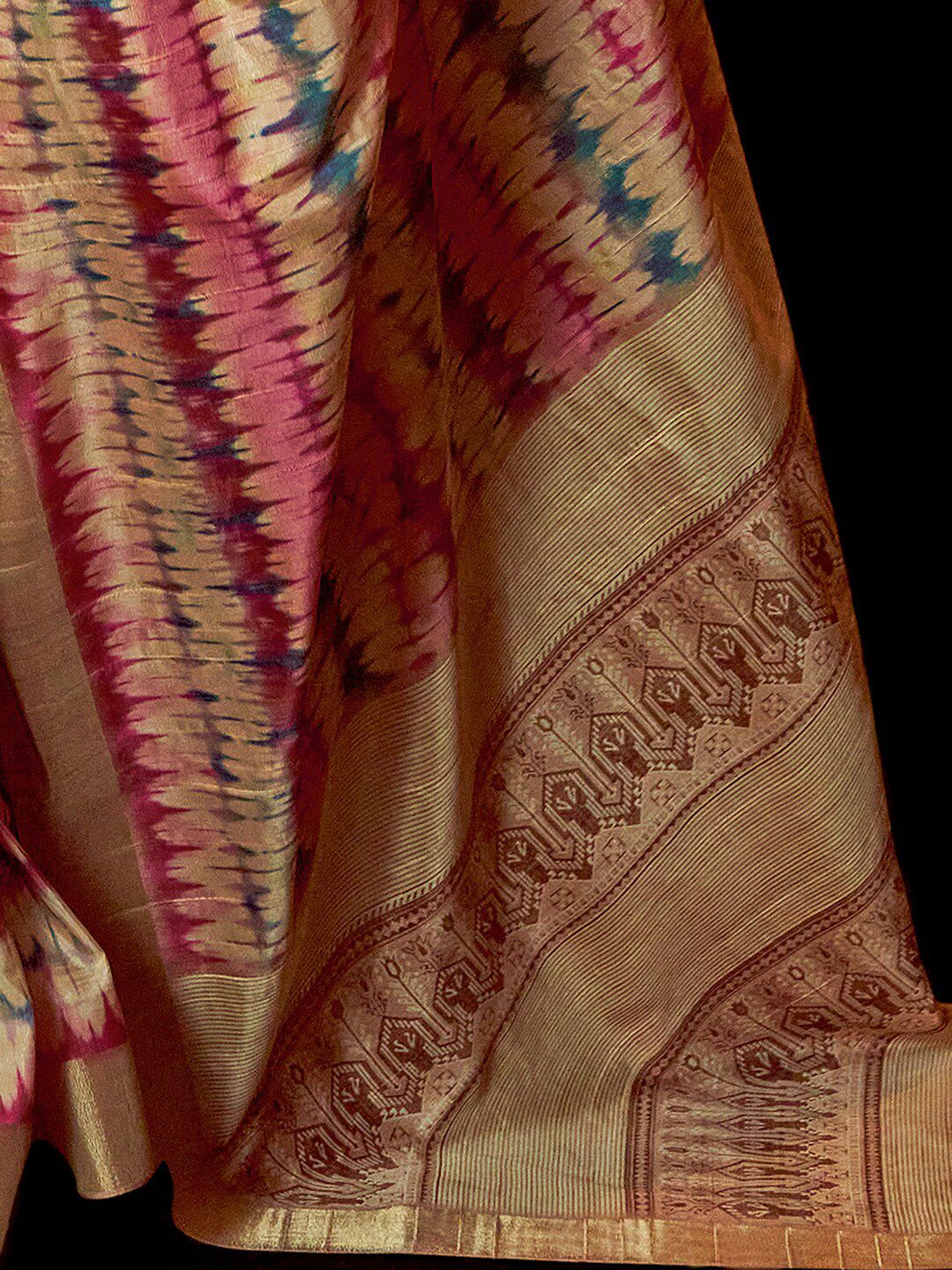 Saree mall Tie and Dye Zari  Sungudi Saree
