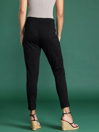 DressBerry Women Buckle Detail Treggings