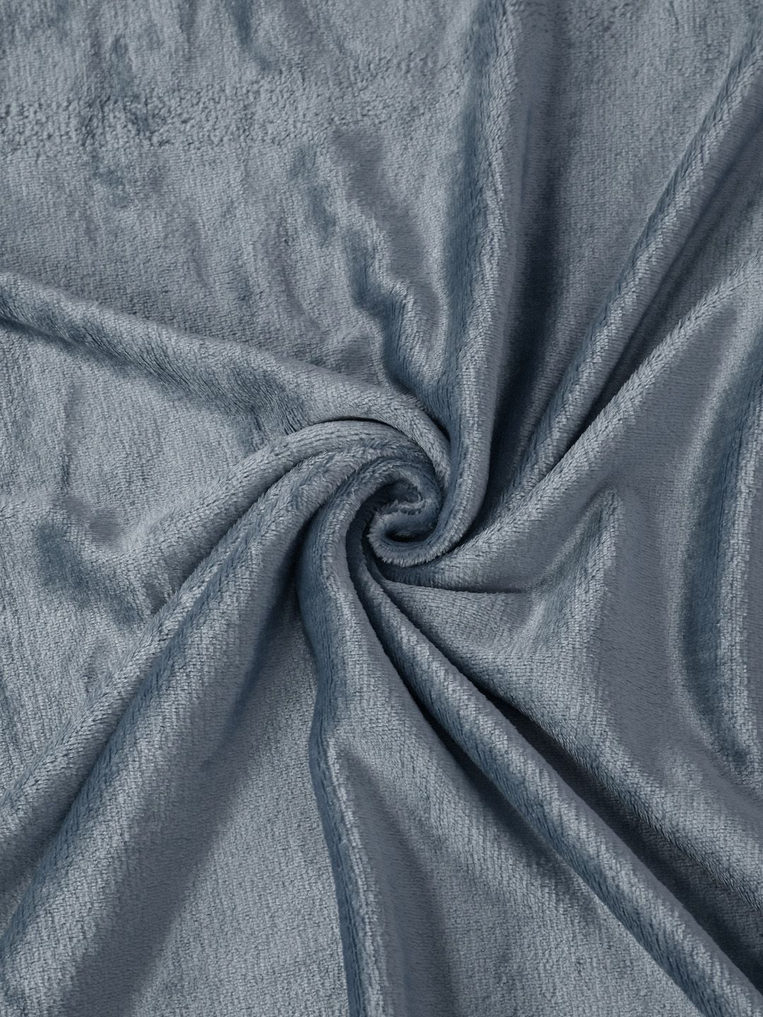 KLOTTHE Grey Solid 300 TC King Fine Woolen Bedsheet With 2 Pillow Covers-250X220 cm