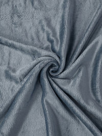KLOTTHE Grey Solid 300 TC King Fine Woolen Bedsheet With 2 Pillow Covers-250X220 cm