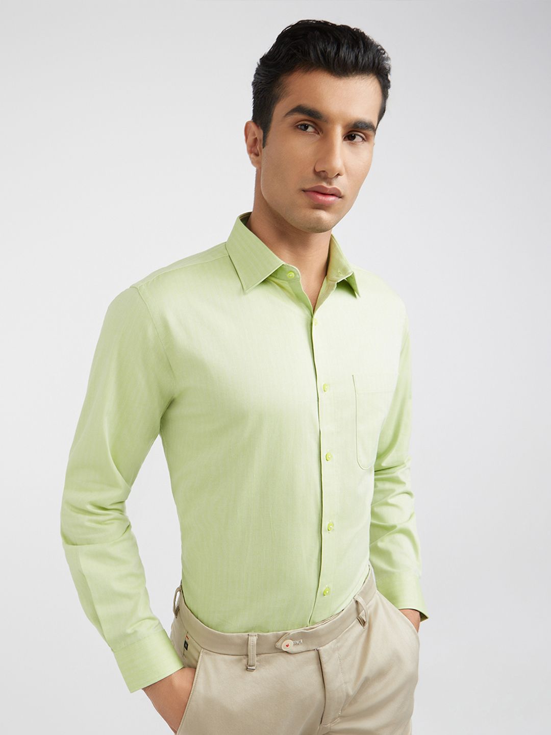 Raymond Pure Cotton Slim Fit Formal Shirt