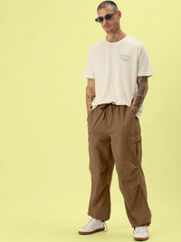 Bene Kleed Unisex Grey Payung Parasut Fit Cotton Cargos seluar