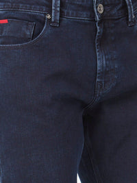 SPYKAR Men Kano Slim Fit Length Clean Look Cotton Stretchable Mid Rise Jeans