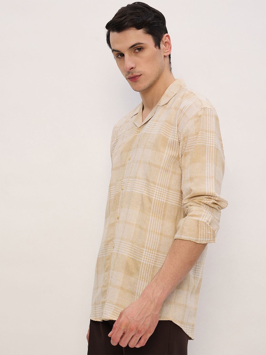 Oversized Checkered Shirt