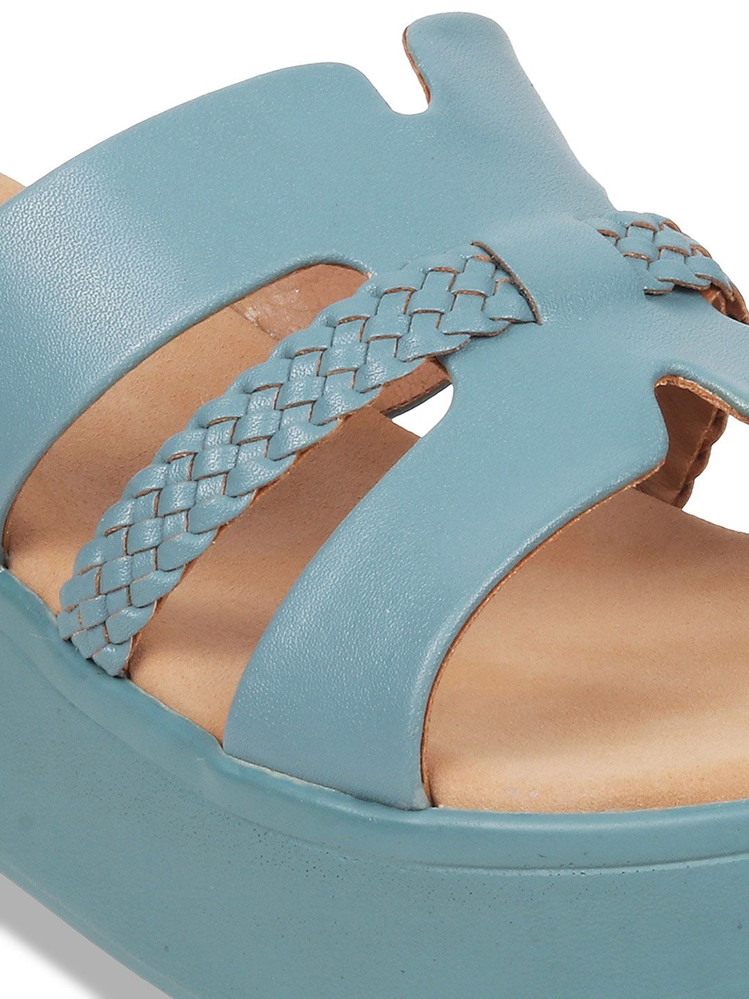 Metro Braided Flatform Heels
