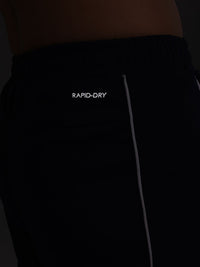 HRX by Hrithik Roshan Men Mid-Rise Typography Print Rapid-Dry Training Shorts