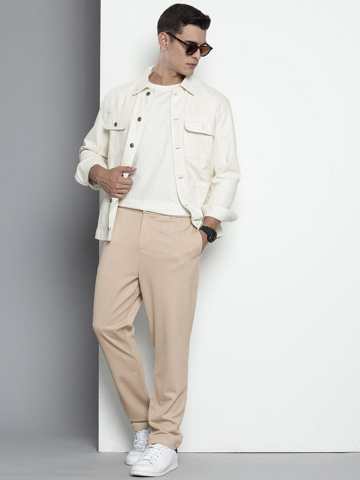 The Indian Garage Co. Men Relaxed Fit Regular Trousers