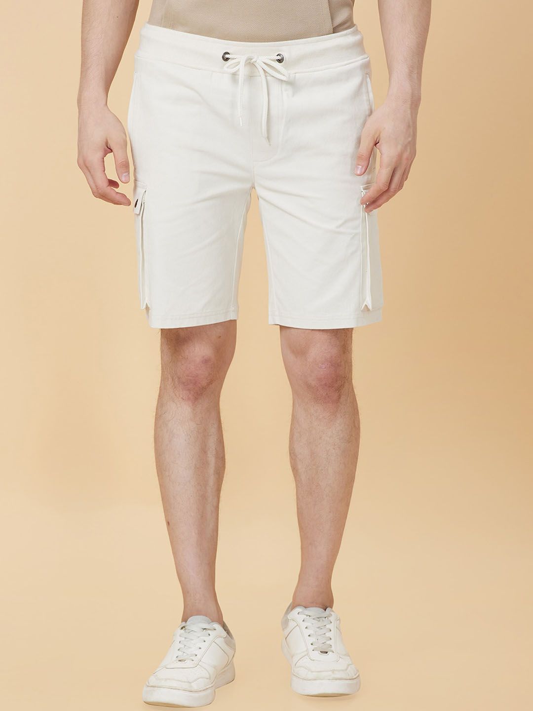Being Human Men Mid Rise Pure Cotton Shorts