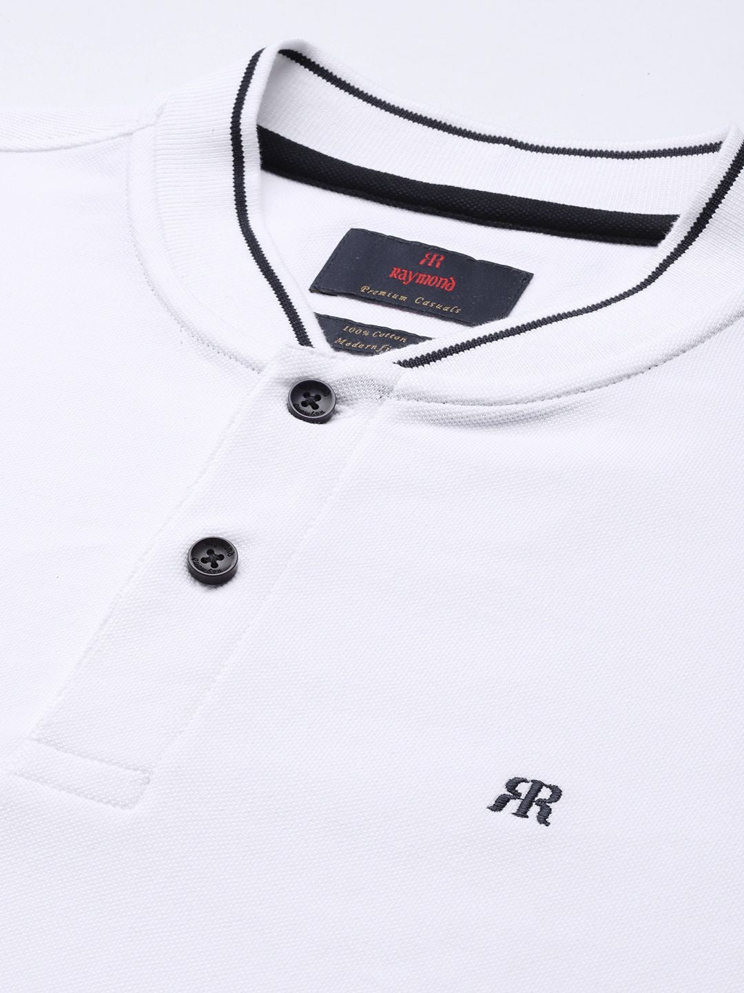 Raymond Henley Neck Pure Cotton Modern Fit T-shirt