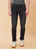 Being Human Men Slim Fit Low Distress Light Fade Jeans