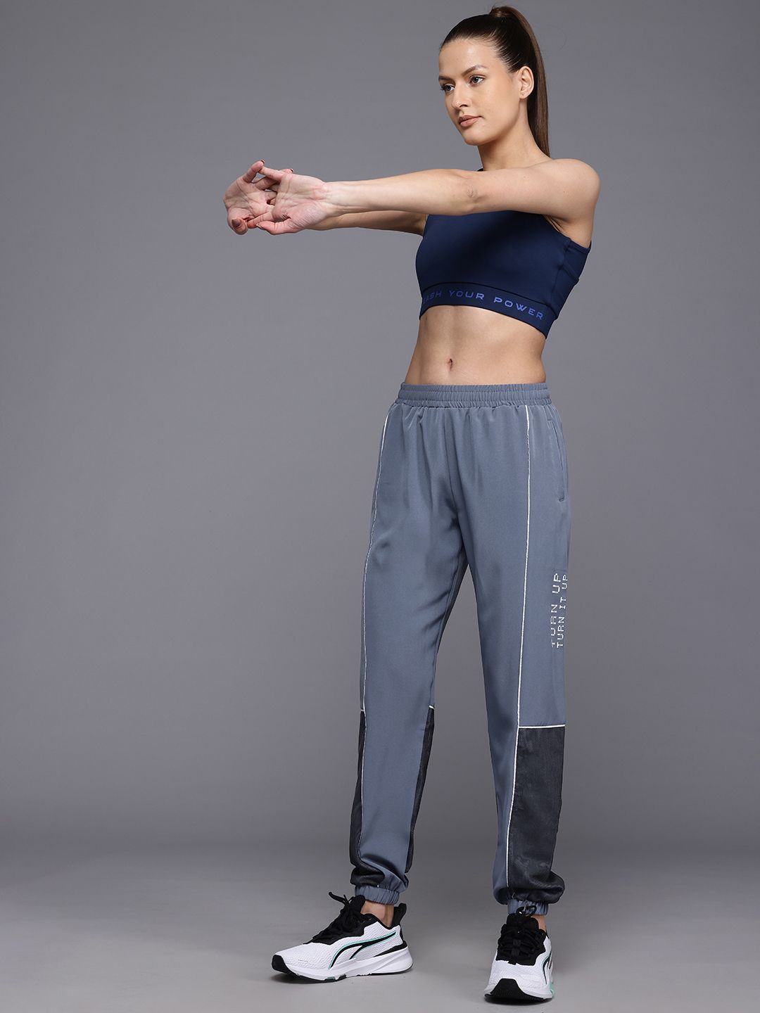 HRX by Hrithik Roshan Women Colourblocked Training Joggers