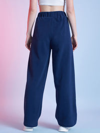 STREET 9 BASICS Women Relaxed Loose Fit Wide Leg Trousers