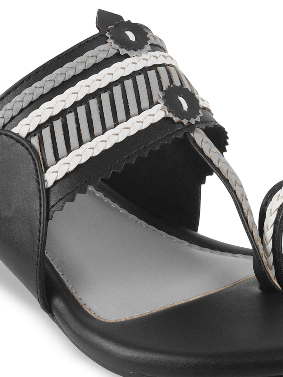 Mochi Embellished Block Sandals