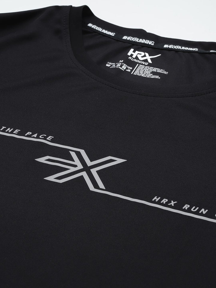 HRX by Hrithik Roshan Men Typography Printed Running Ultralite T-shirt