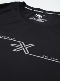 HRX by Hrithik Roshan Men Typography Printed Running Ultralite T-shirt