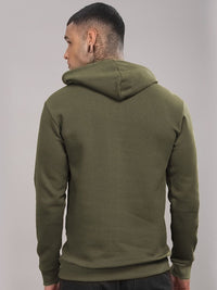 ADRO Men Graphic Printed Hooded Pullover Sweatshirt