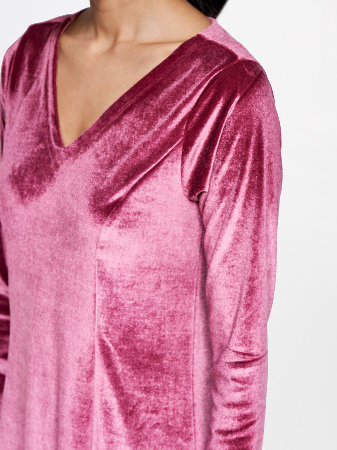 AND Pink A-Line Dress