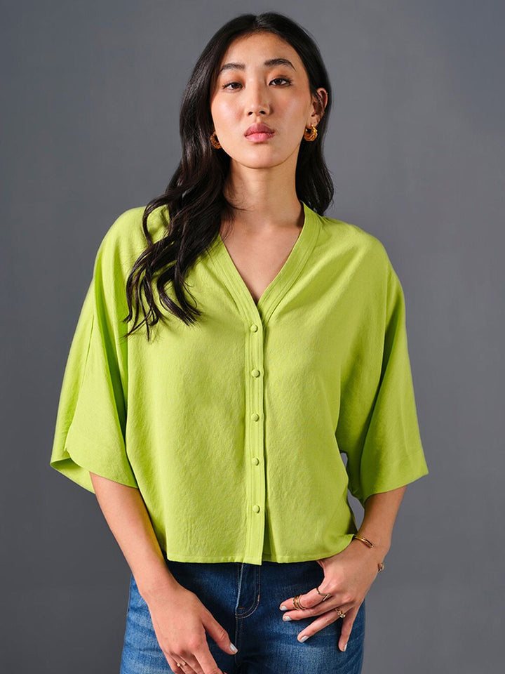 AND Flared Sleeve Top