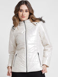 Jaket Parka Trim Parka Faux Spykar