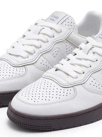 RARE RABBIT Men Perforations Round Toe Leather Sneakers