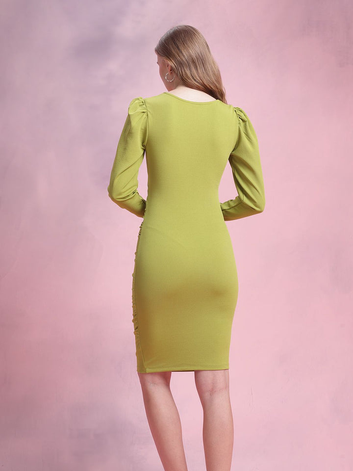 DressBerry Ruched Bodycon Dress