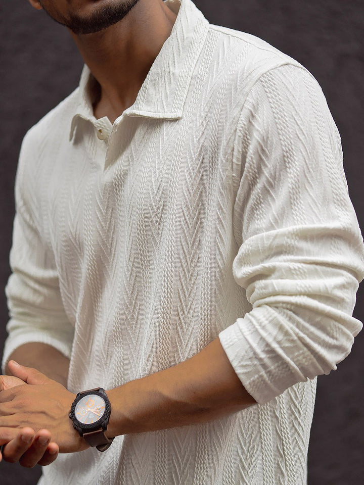 Powerlook Men Polo Collar T-shirt