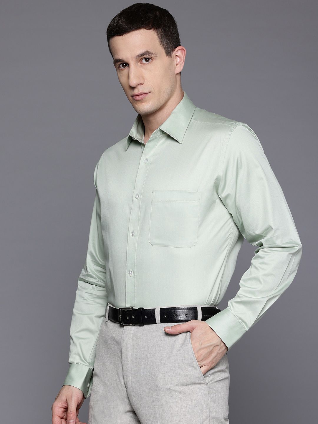 Raymond Slim Fit Opaque Formal Shirt
