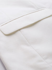 Park Avenue Notched Lapel Single Breasted Super Slim Fit Formal Blazer