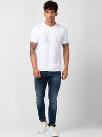 SPYKAR Men Slim Fit Low-Rise Heavy Fade Stretchable Jeans