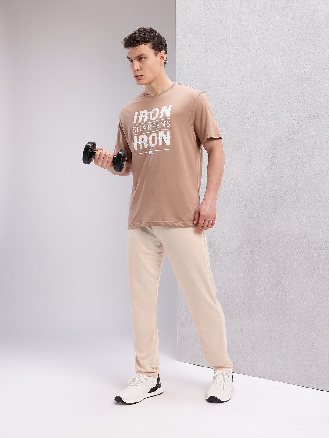 HRX by Hrithik Roshan Men Typography Printed Training T-shirt