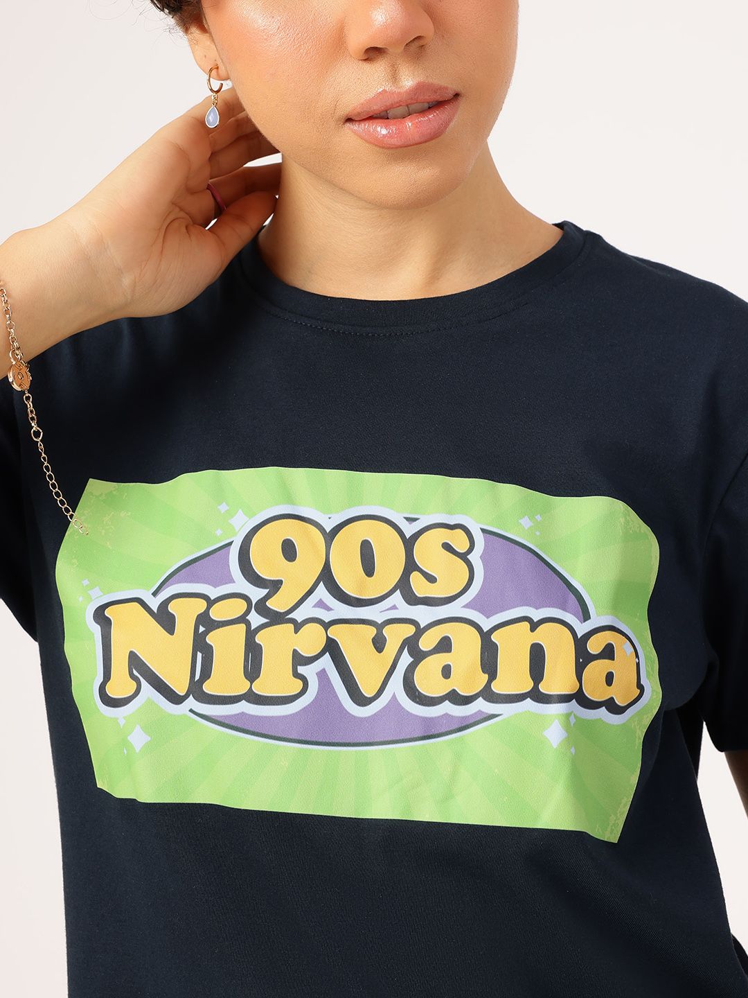 DressBerry Love for Nirvana Printed T-shirt