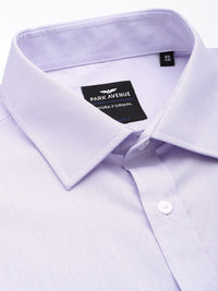 Park Avenue Slim Fit Textured Self Design Formal Shirt