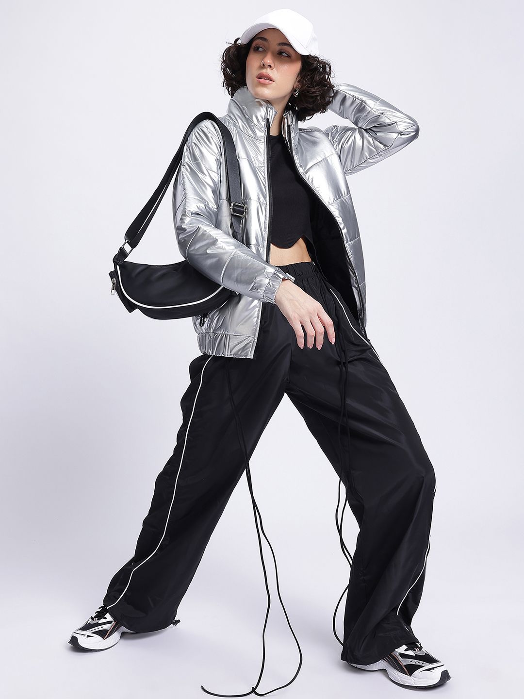 DressBerry Sassy Statement Puffer Jacket