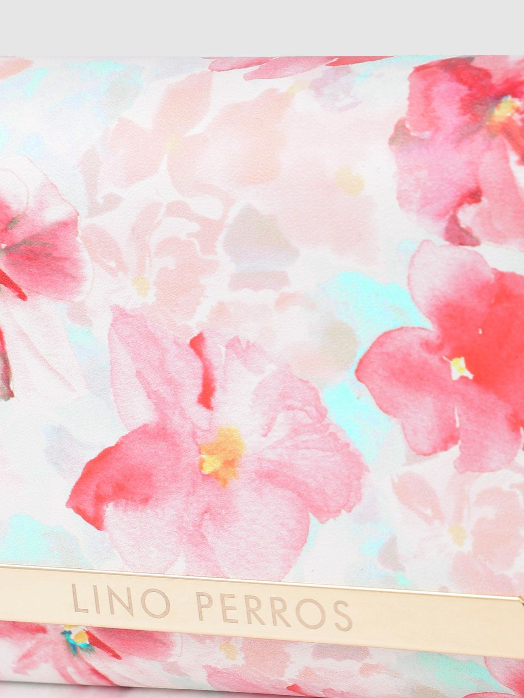 Lino Perros Women Floral Printed Three Fold Wallet