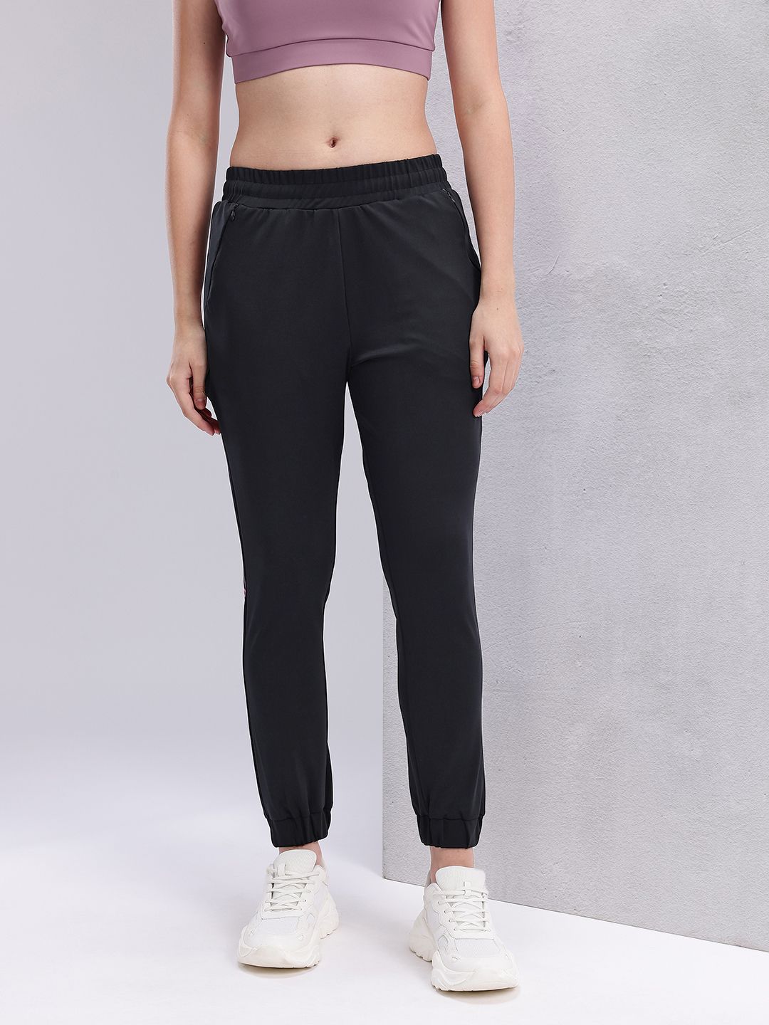 HRX by Hrithik Roshan Women Brand Logo Detail Training Joggers