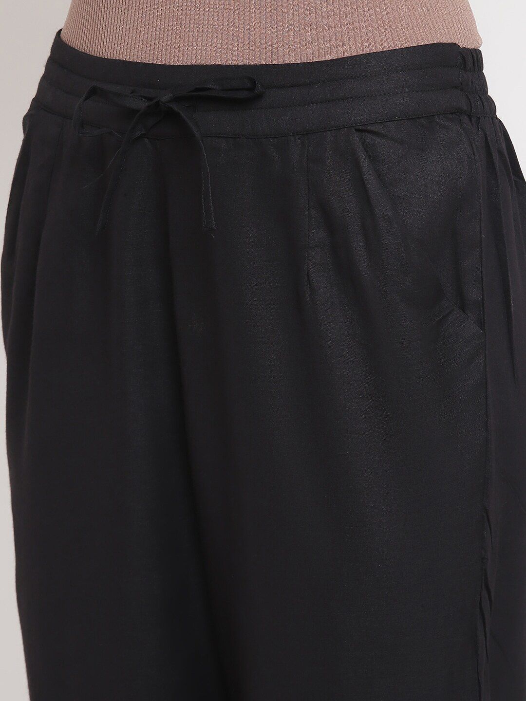 W The Folksong Collection Women Black Trousers