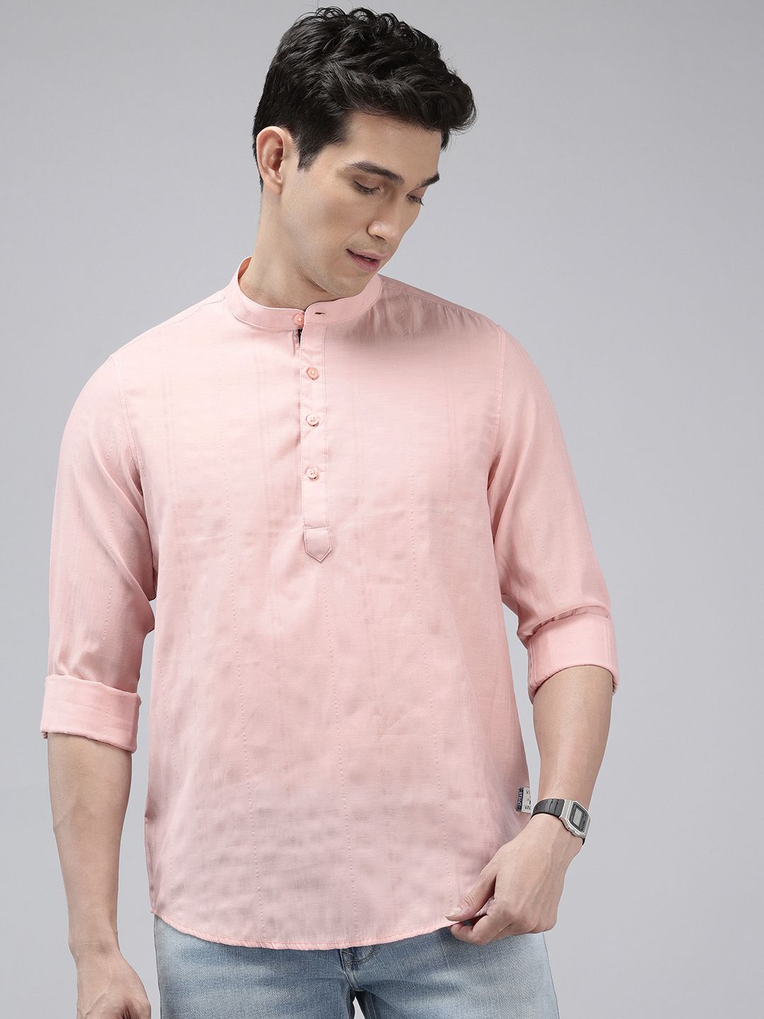 SPYKAR Slim Fit Opaque Pure Cotton Casual Shirt