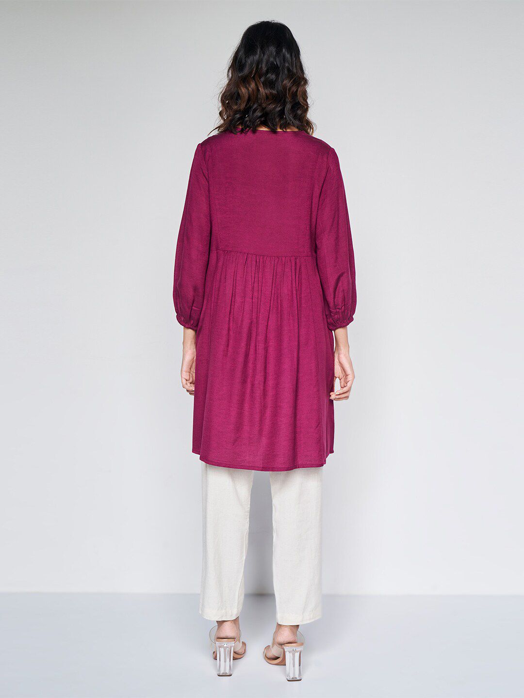 Global Desi Printed A-line Kurti
